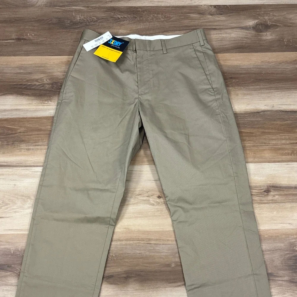 J. Crew Ludlow‎ Dress Pants Mens 29x30 Slim 3XDRY Performance Khaki Tan Heritage